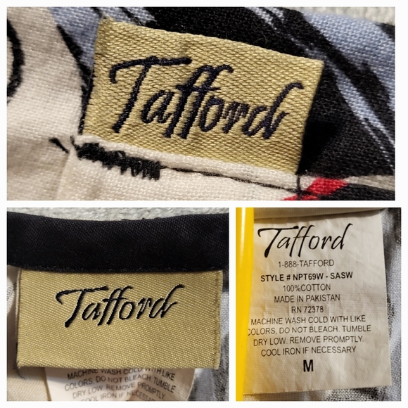 🎅 BUNDLE 3 Christmas Scrub Tops medium Holiday Tafford M - Picture 7 of 7